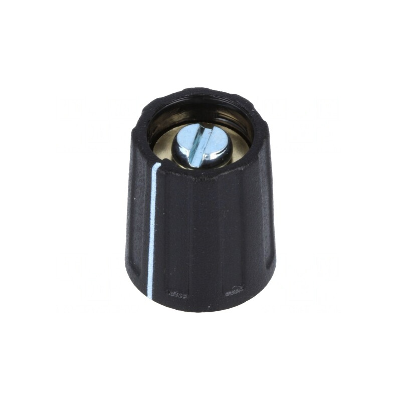 Buton Rotativ Negru cu Indicator ABS 4mm 13.5x15.5mm | Electronic-mag.ro | Componente Electronice