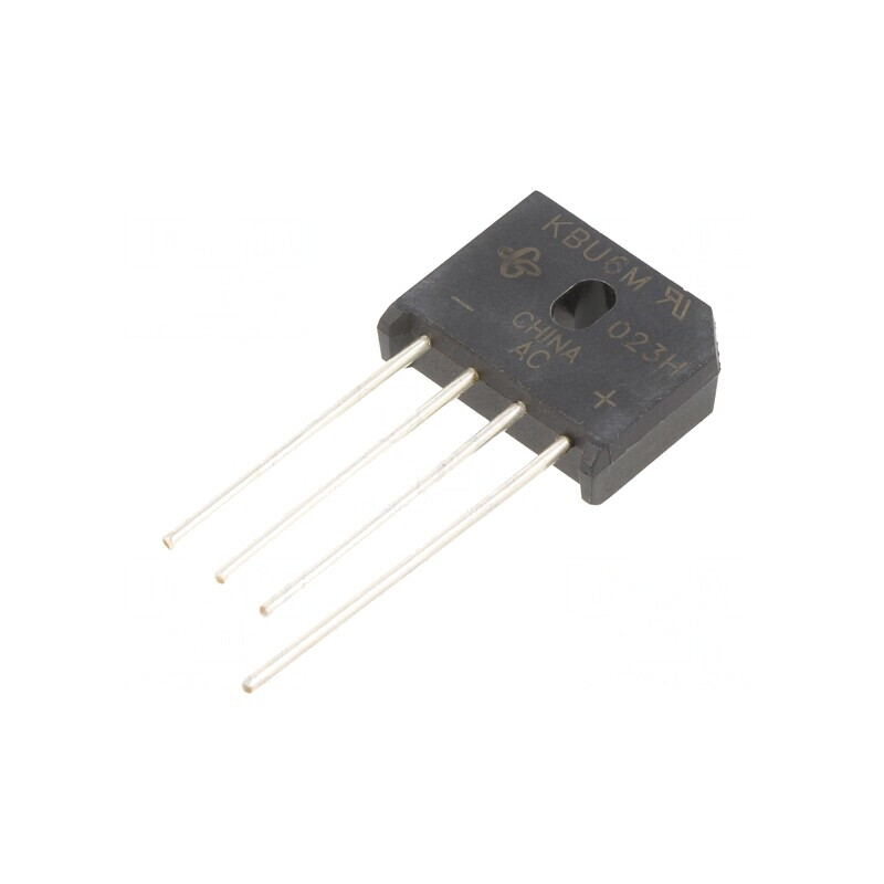 Punte Redresoare Monofazată 1kV 6A | Electronic-mag.ro | Componente Electronice