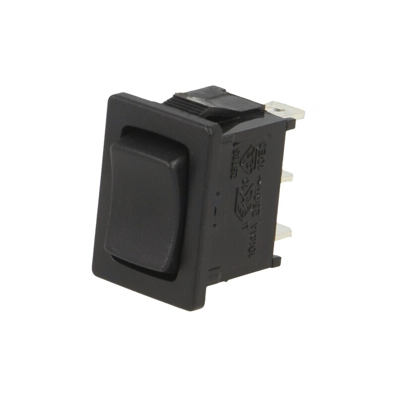 Comutator Balansier SP3T 10A/24VDC Negru | Electronic-mag.ro | Componente Electronice