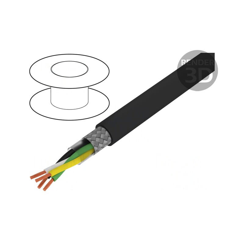 Cablu Ecranat 2x2x0,5mm2 Cupru Cositorit | Electronic-mag.ro | Componente Electronice