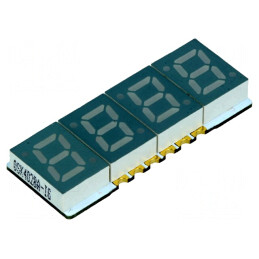 Afișaj LED 7 Segmente 7mm 4 Digite Verde | Electronic-mag.ro | Componente Electronice