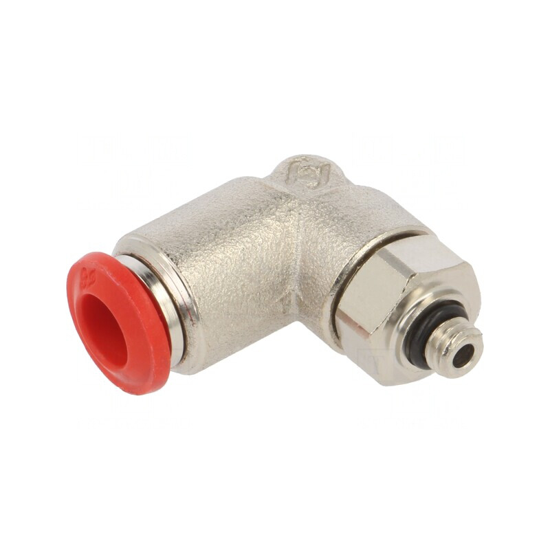 Racord Push-In Unghi Alama Nichelata M5 20bar | Electronic-mag.ro | Componente Electronice