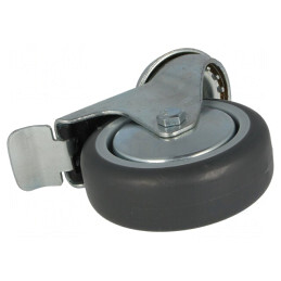 Roată de Transport 75mm 60kg | Electronic-mag.ro | Componente Electronice