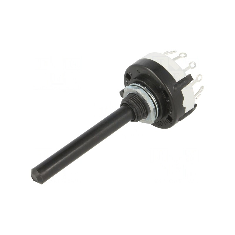 Comutator Rotativ 6 Pozitii 2 Sectiuni 30° 0.15A 250VDC | Electronic-mag.ro | Componente Electronice