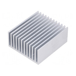 Radiator extrudat cu aripioare 50mm x 45mm x 22mm | Electronic-mag.ro | Componente Electronice