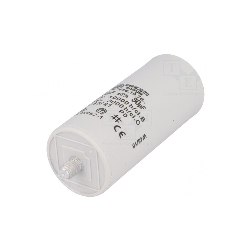 Condensator pentru Motoare 30uF 425VAC | Electronic-mag.ro | Componente Electronice Condensator pentru Motoare 30uF 425VAC | Electronic-mag.ro | Componente Electronice