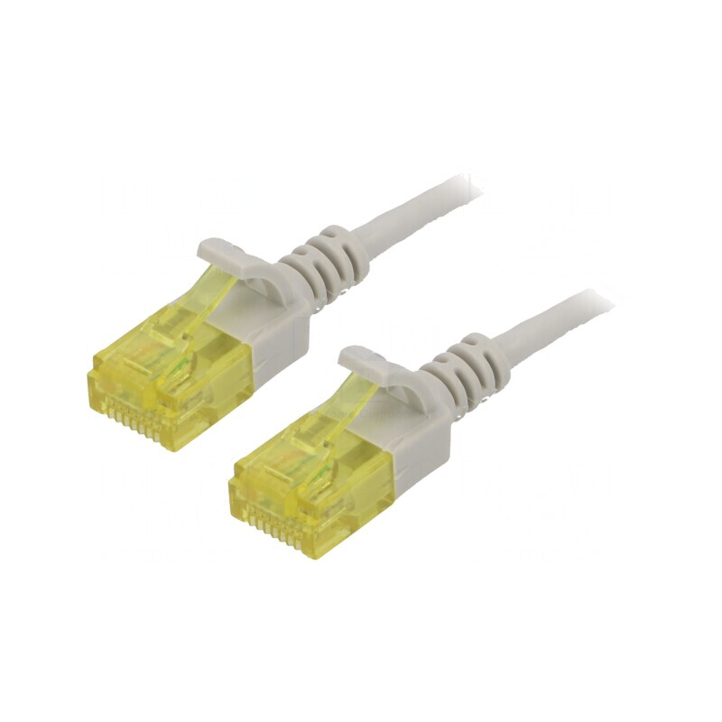 Patch Cord UTP Cat6a Gri 3m | Electronic-mag.ro | Componente Electronice