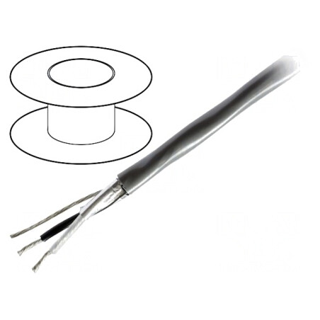 Cablu ecranat 1x2x18AWG 305m | Electronic-mag.ro | Componente Electronice