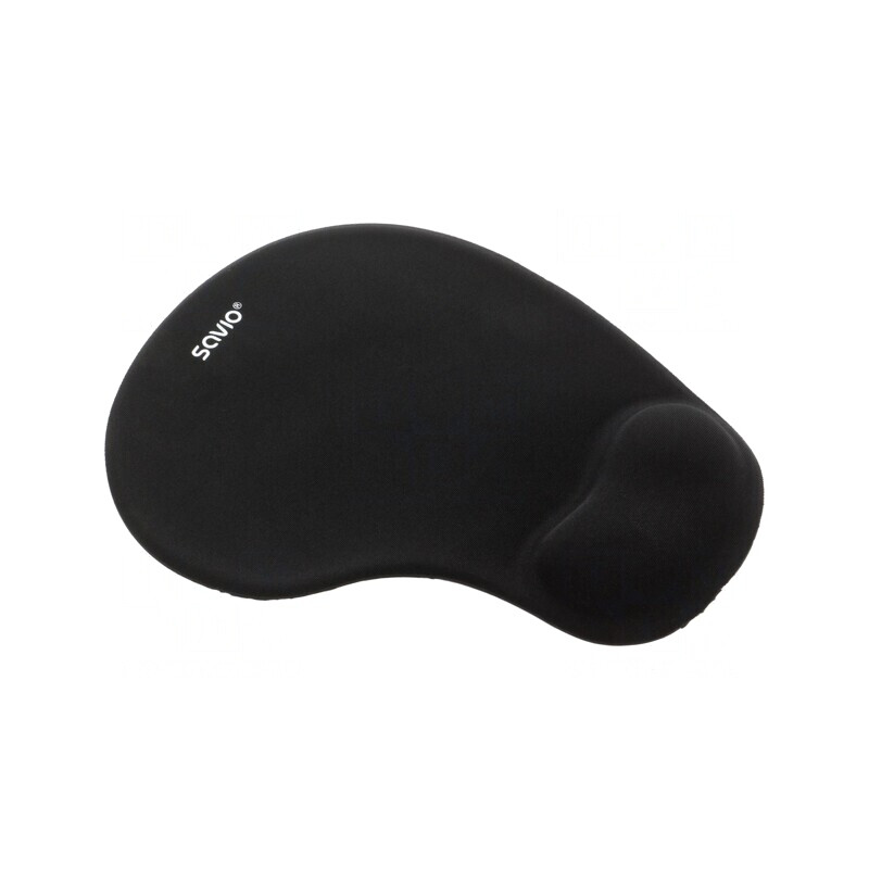 Mouse Pad din Gel Negru | Electronic-mag.ro | Componente Electronice