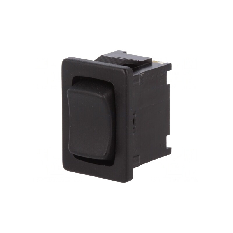 Comutator Basculează Negru 6A/250VAC IP40 | Electronic-mag.ro | Componente Electronice