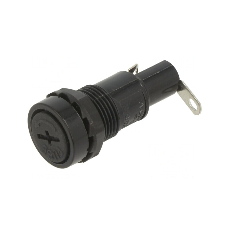 Clemă Panou 5x20mm 10A 250VAC | Electronic-mag.ro | Componente Electronice