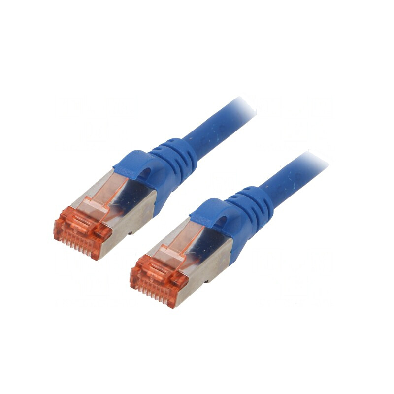 Cablu Patch S/FTP Cat6 Albastru 2m | Electronic-mag.ro | Componente Electronice