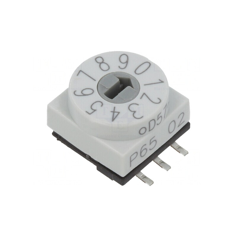 Întrerupător Codificare DEC/BCD SMD 10 Poz. | Electronic-mag.ro | Componente Electronice