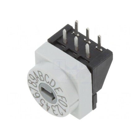 Întrerupător codificare HEX/BCD 16 Poz THT 80mΩ | Electronic-mag.ro | Componente Electronice