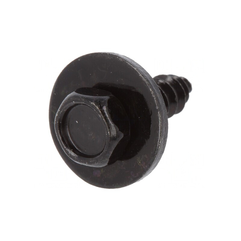 Şuruburi universale oțel negru 15mm 10buc | Electronic-mag.ro | Componente Electronice