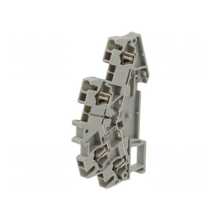 Bornă cu Arc 6 Gri STTBS 2 Borne | Electronic-mag.ro | Componente Electronice