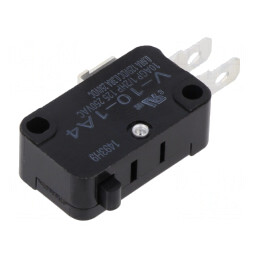 Microîntrerupător SNAP ACTION 10A 250VAC SPDT | Electronic-mag.ro | Componente Electronice