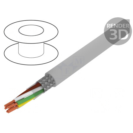 Cablu Li2YCY-TP Ecranat 3x2x0,25mm² | Electronic-mag.ro | Componente Electronice