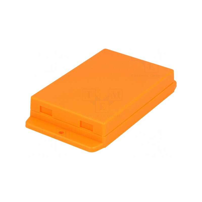 Carcasă Universală ABS Portocalie 70.6mm x 105mm x 20.5mm | Electronic-mag.ro | Componente Electronice