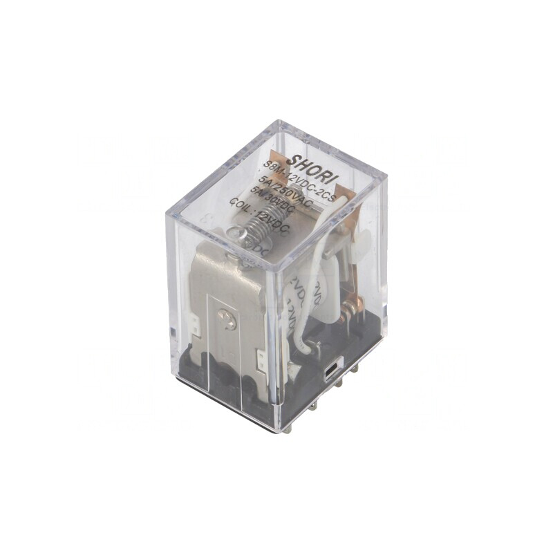 Releu Electromagnetic DPDT 12V DC 5A | Electronic-mag.ro | Componente Electronice
