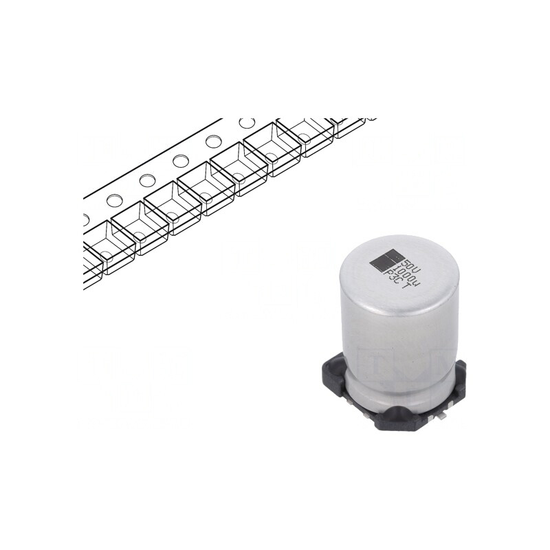 Condensator Electrolitic SMD 1mF 50V 16x16x21mm | Electronic-mag.ro | Componente Electronice Condensator Electrolitic SMD 1mF 50V 16x16x21mm | Electronic-mag.ro | Componente Electronice
