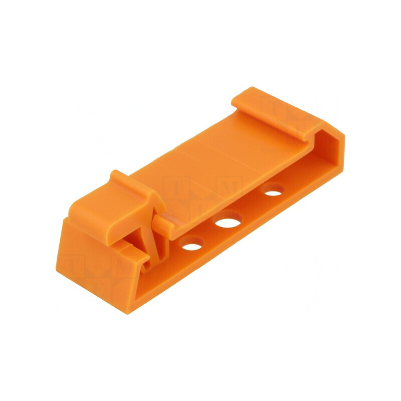 Element de fixare portocaliu TS35 | Electronic-mag.ro | Componente Electronice Element de fixare portocaliu TS35 | Electronic-mag.ro | Componente Electronice