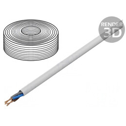 Cablu electric alb 4G4mm² 100m | Electronic-mag.ro | Componente Electronice
