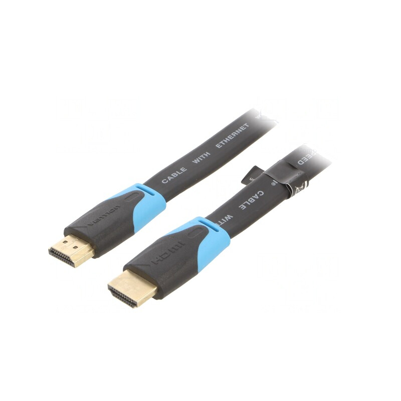 Cablu HDMI 2.0 PVC 1.5m Negru | Electronic-mag.ro | Componente Electronice