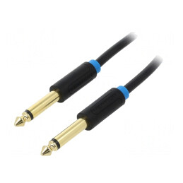 Cablu Jack 6,3mm Aurit 3m PVC | Electronic-mag.ro | Componente Electronice