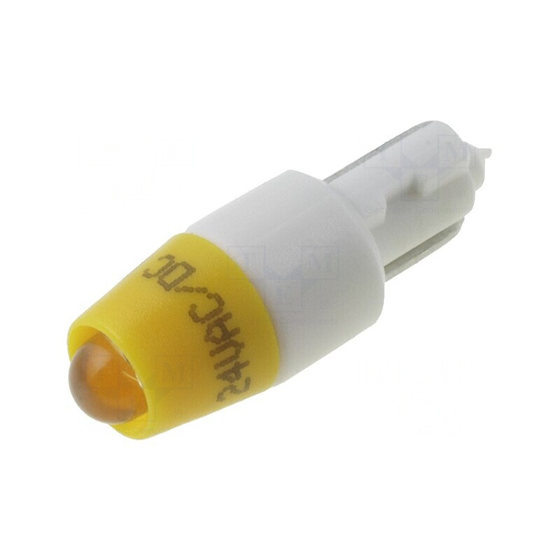 Lampă LED galbenă T5 24V 1 diodă | Electronic-mag.ro | Componente Electronice Lampă LED galbenă T5 24V 1 diodă | Electronic-mag.ro | Componente Electronice