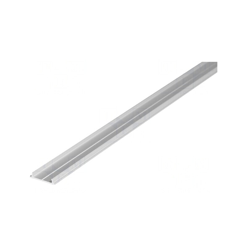 Profil Aluminiu pentru Module LED Natural 2m FIX12 de Suprafață | Electronic-mag.ro | Componente Electronice
