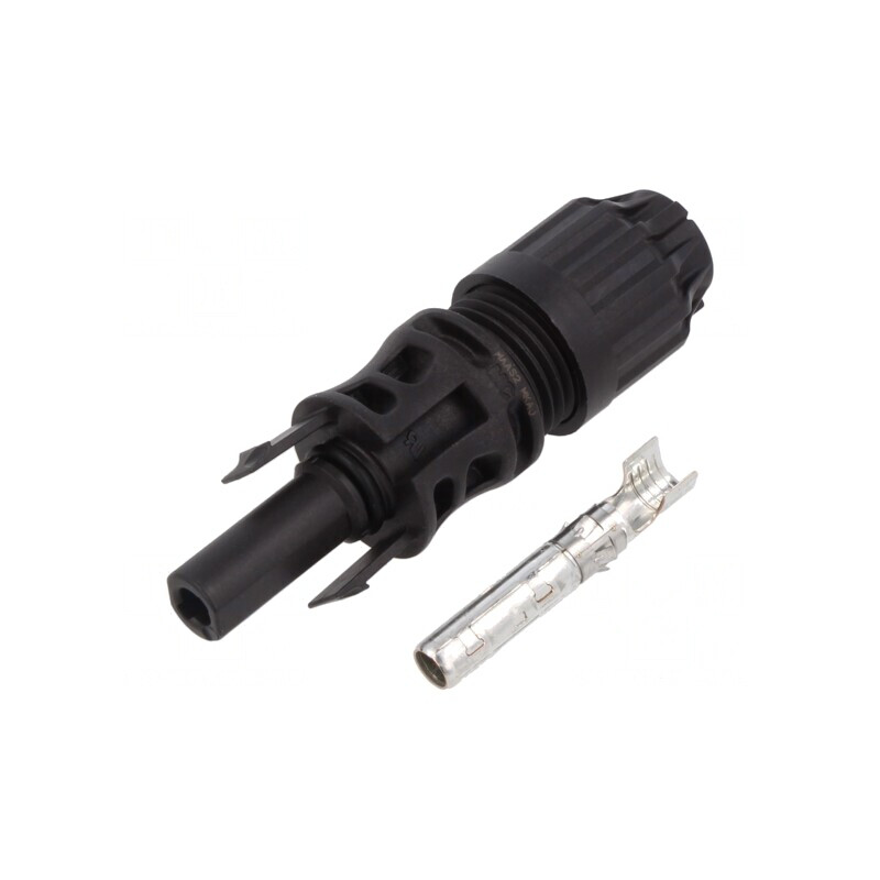 Conector solar MC4 Evo stor mamă 4-6mm2 crimpat | Electronic-mag.ro | Componente Electronice