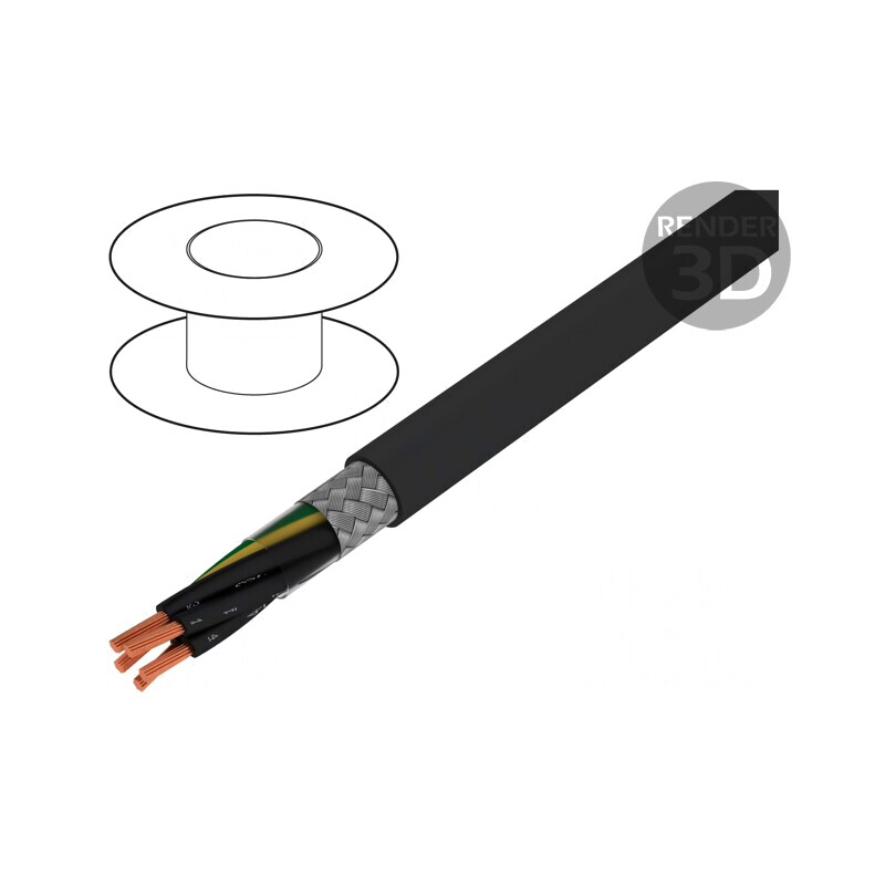 Cablu PVC Negru 5G0.75mm2 ÖLFLEX CLASSIC 115 CY | Electronic-mag.ro | Componente Electronice