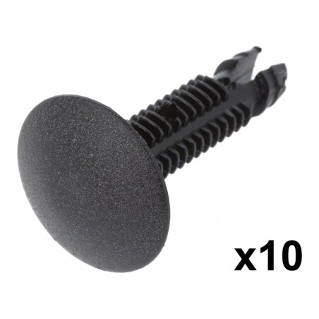 Clips Tapițerie Alfa Romeo 10buc Negru | Electronic-mag.ro | Componente Electronice