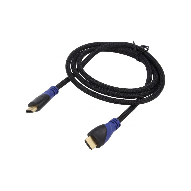 Cablu HDMI 1.4 Negru 1.5m | Electronic-mag.ro | Componente Electronice