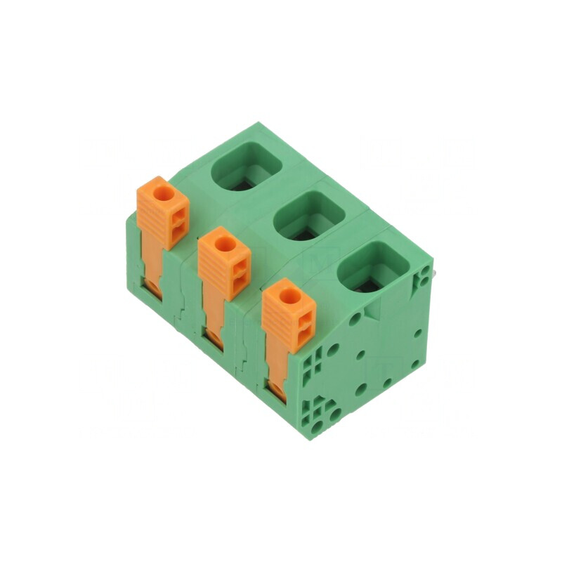 Conector PCB în Unghi de 90° 15mm 3 Piste 51A | Electronic-mag.ro | Componente Electronice