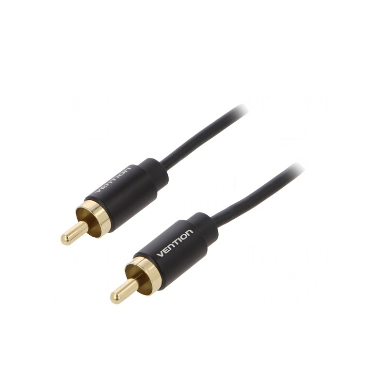 Cablu RCA Aurit Negru 2m | Electronic-mag.ro | Componente Electronice Cablu RCA Aurit Negru 2m | Electronic-mag.ro | Componente Electronice