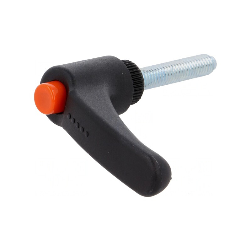 Manetă Reglabilă Neagră 60mm x 63mm | Electronic-mag.ro | Componente Electronice