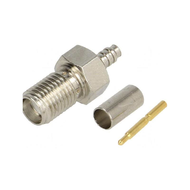 Mufă SMA Reverse Mamă 50Ω RG316 PTFE | Electronic-mag.ro | Componente Electronice