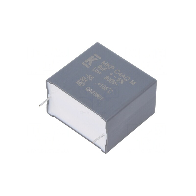 Condensator Polipropilenă DC-Link 8uF THT 5% | Electronic-mag.ro | Componente Electronice