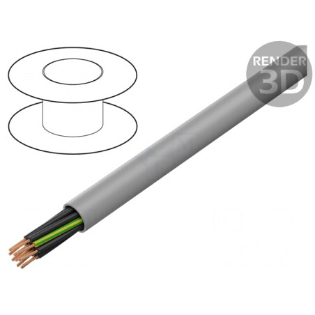 Cablu neecranat 5G1mm2 300V/500V HELUCONTROL JZ-520 HMH | Electronic-mag.ro | Componente Electronice