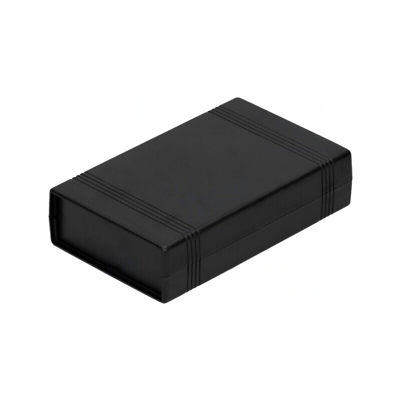 Carcasă ABS Neagră cu Panou 92x147x36mm | Electronic-mag.ro | Componente Electronice