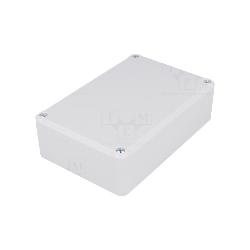 Carcasă Universală 80x120x36mm ABS Gri cu Garnitură | Electronic-mag.ro | Componente Electronice