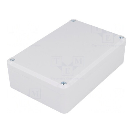 Carcasă Universală 80x120x36mm ABS Gri cu Garnitură | Electronic-mag.ro | Componente Electronice