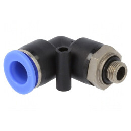 Racord push-in unghiular PBT G 1/8 0-60°C | Electronic-mag.ro | Componente Electronice