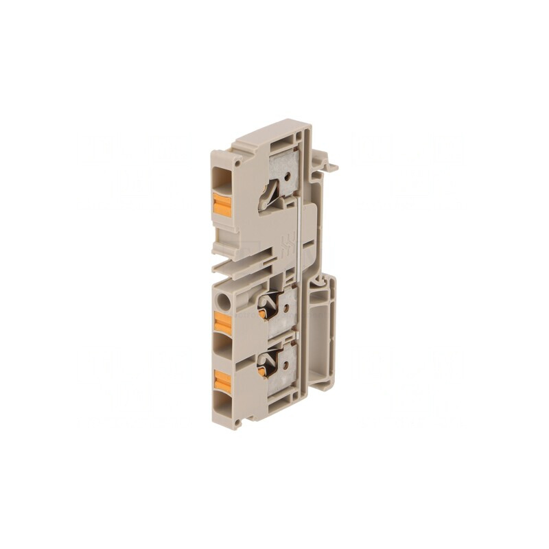 Bornă de Îmbinare cu Arc 6mm2 Piste 1 Borne 3 Bej | Electronic-mag.ro | Componente Electronice Bornă de Îmbinare cu Arc 6mm2 Piste 1 Borne 3 Bej | Electronic-mag.ro | Componente Electronice