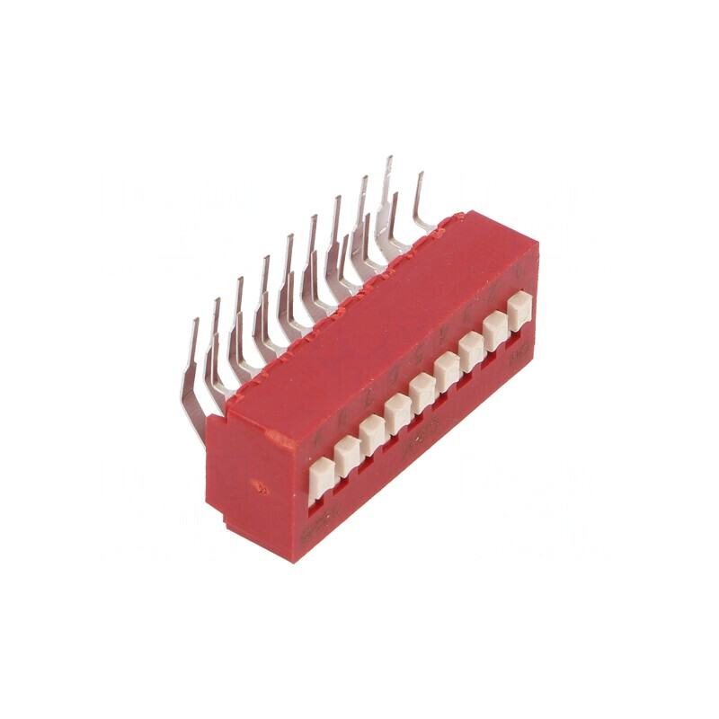 Comutator DIP-SWITCH 9 Secțiuni 0.1A 50VDC | Electronic-mag.ro | Componente Electronice