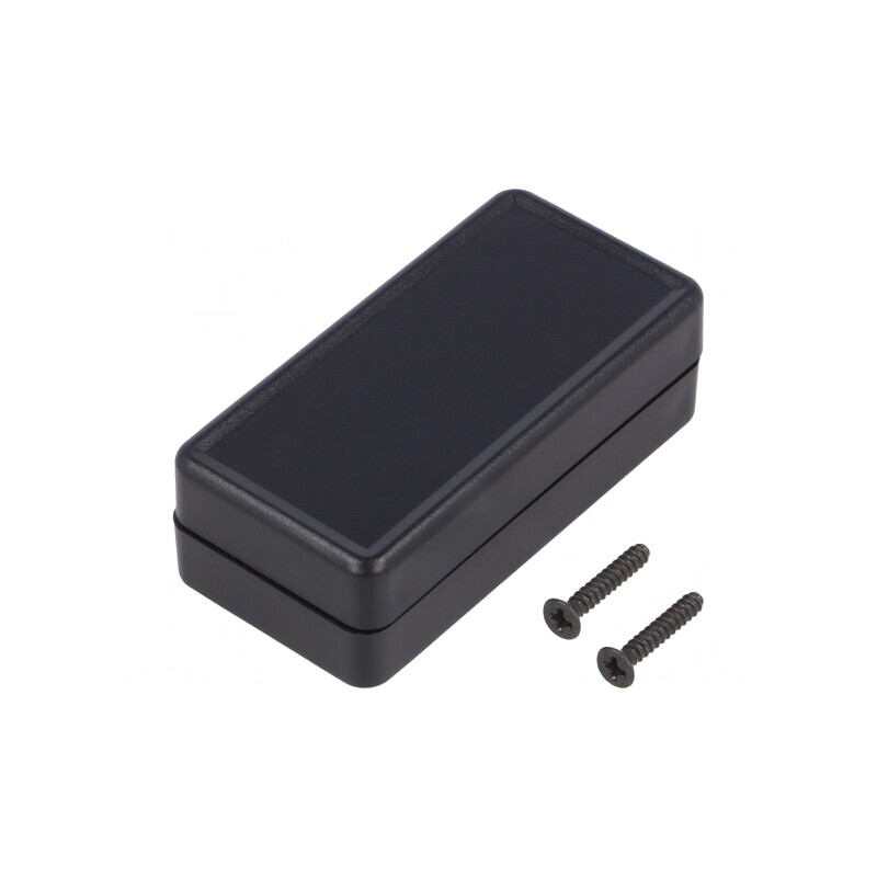 Carcasă Universală 1551 MINI ABS Neagră 25x50x15mm | Electronic-mag.ro | Componente Electronice