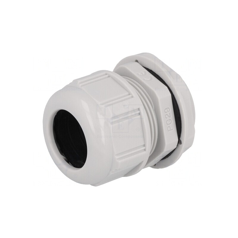 Garnitură Etanşare PG29 Poliamidă Gri IP68 | Electronic-mag.ro | Componente Electronice