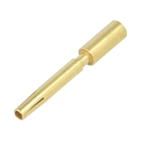 Pin Mamă Aurit 1.5mm2 Crimpat pe Cabluri - M12 Power PE | Electronic-mag.ro | Componente Electronice